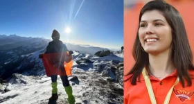 SRH Flag At Himalayas: హిమాలయాలపై SRH జెండా.. ఫుల్ జోష్ లో కావ్య పాప!