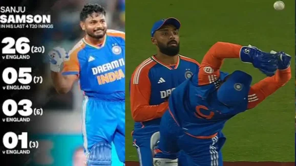 Sanju Samson: సంజూకు బ్యాటింగ్ రాదు.. కీపింగ్ చేతకాదు !
