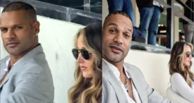 Shikhar Dhawan: కొత్త పిల్లతో ధవన్ ఎంజాయ్... పక్కనే కూర్చోని ఆ పనులు ?