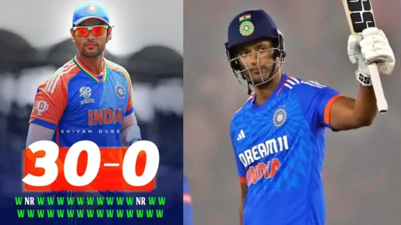 Shivam Dube: టీమిండియా కు లక్కీ క్రికెటర్ గా దూబే.. ఇప్పటి వరకు 30 మ్యాచ్ ల్లో గెలుపు !