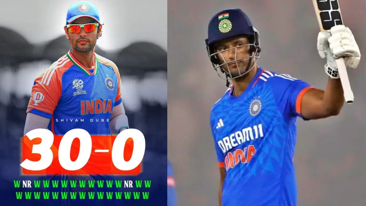 Shivam Dube: టీమిండియా కు లక్కీ క్రికెటర్ గా దూబే.. ఇప్పటి వరకు 30 మ్యాచ్ ల్లో గెలుపు !