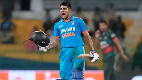Shubman Gill: సెంచరీ చేసిన శుభ్‌మ‌న్ గిల్…చరిత్రలోనే తొలి ప్లేయర్‌ గా రికార్డు!