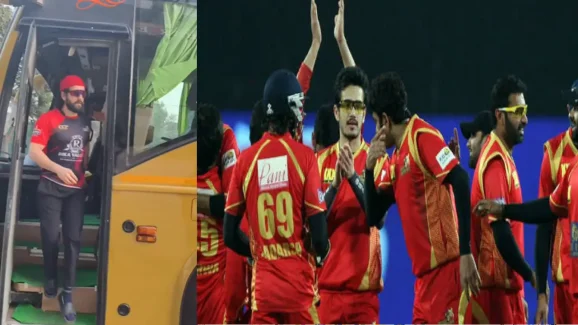 Telugu Warriors – CCL 2025:  ఉప్పల్ లో అడుగుపెట్టిన హీరోలు… ఆ బస్సు మాత్రం అదుర్స్ !