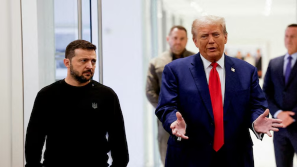 Trump vs Zelenskyy : బైడెన్ కు ఫిడేల్ వాయించి డబ్బులు దండుకున్నారు- జెలెన్స్సీకి ట్రంప్ షాక్ 