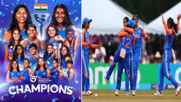 U19 Women’s T20 World Cup: టీ-20 ప్రపంచ కప్ విజేతగా టీమిండియా..!