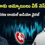 Kiran Royal Audio Leak: నాకు రోజుకొక అమ్మాయి కావాలి.. కిరణ రాయల్ ఆడియో వైరల్