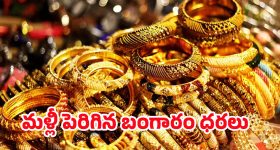 Today Gold Price: మహిళలకు బ్యాడ్ న్యూస్.. భారీగా పెరుగుతున్న బంగారం ధరలు..