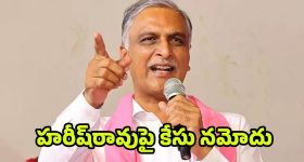 Harish Rao: మాజీ మంత్రి హరీష్‌రావుపై మరో కేసు నమోదు