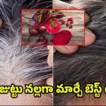 Beetroot For White hair: బీట్ రూట్ రసంతో భలే మ్యాజిక్.. ఇలా చేస్తే తెల్ల జుట్టు మాయం..!