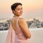 Alia Bhatt: ఫ్రెండ్స్ పెళ్లిలో ఆలియా భట్ ధూమ్‌ధామ్.. పింక్ శారీలో ఫోజులు..