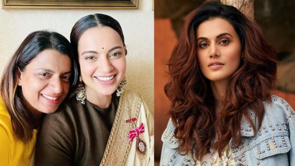 Taapsee: కంగనా సోదరిపై మండిపడ్డ తాప్సీ.. అసలేమైందంటే..?