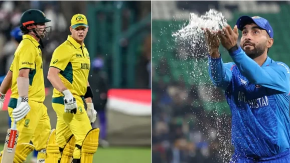 AFG vs AUS: వర్షం దెబ్బకు సెమీస్ చేరిన ఆసిస్.. ఆఫ్గాన్ కు ఇంకా ఛాన్స్ ఉందా ?