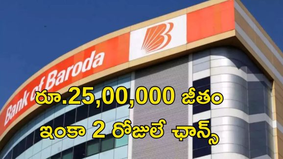 Bank of Baroda: బ్యాంక్ ఆఫ్ బరోడాలో ఉద్యోగాలు.. రూ.25,00,000 జీతం భయ్యా.. డోంట్ మిస్..