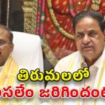BR Naidu: తిరుమలలో మళ్లీ తోపులాట.. అసలు నిజమిదే!
