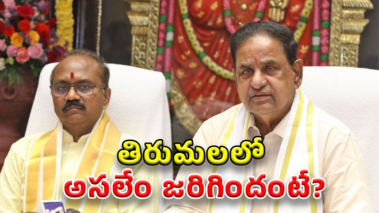 BR Naidu: తిరుమలలో మళ్లీ తోపులాట.. అసలు నిజమిదే!