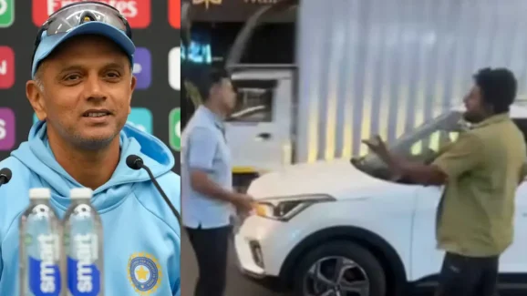 Rahul Dravid: రాహుల్‌ ద్రవిడ్‌ కారుకు ప్రమాదం..!