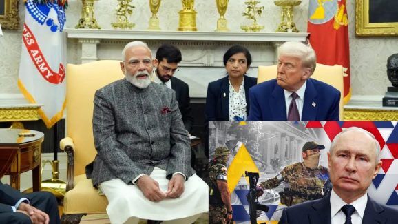 Ukraine War Modi Trump : ఉక్రెయిన్ యుద్ధంలో భారత్‌ది తటస్థ వైఖరి కాదు.. ట్రంప్‌తో భేటీలో మోదీ!