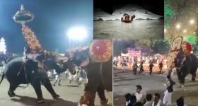 Kerala Elephant Chaos : గుడిలో భక్తులను తొక్కి చంపిన ఏనుగులు.. కేరళలో భయానక ఘటన