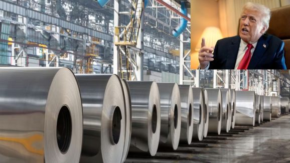 Trump Steel Aluminium Tariffs : కెనెడా మెక్సికోపై మళ్లీ సుంకాలు.. పట్టు వదలని ట్రంప్