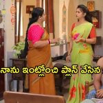 Gundeninda GudiGantalu Today episode: ప్రభావతి పై మీనా రివర్స్.. బాలును ఇరికించిన మీనా..