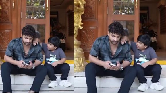 Laila: లైలానే నా కొత్త పిన్ని.. వెంకటేష్ రీల్ కొడుకు రచ్చ