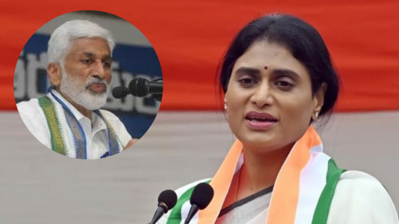 Y. S. Sharmila : జగన్ కు ఝలక్.. షర్మిలతో విజయసాయి రెడ్డి భేటీ