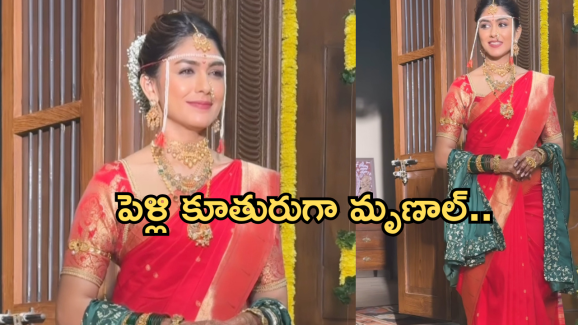 Mrunal Takur : సైలెంట్ గా పెళ్లి పీటలు ఎక్కబోతున్న మృణాల్.. వీడియో వైరల్..