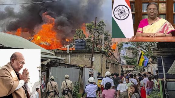 Manipur President Rule : మణిపుర్‌లో రాష్ట్రపతి పాలన.. తోటి జవాన్లపై కాల్పులు జరిపిన సైనికుడు