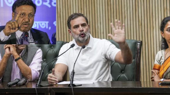 EC Responds Rahul Gandhi Maharashtra: రాహుల్ ఆరోపణలపై రాతపూర్వకంగా సమాధానం.. మహారాష్ట్ర ఓటర్ల అవతవకలపై ఈసీ