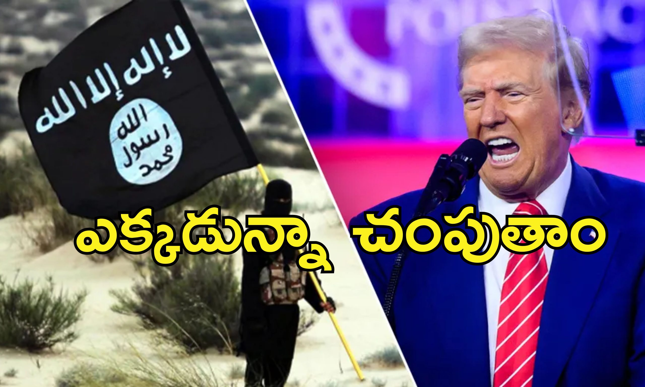 Trump Attack ISIS Somalia: వెలికి తీసి చంపుతాం.. సోమాలియాలో ఐసిస్ సూత్రధారి హతం.. ట్రంప్ ట్వీట్