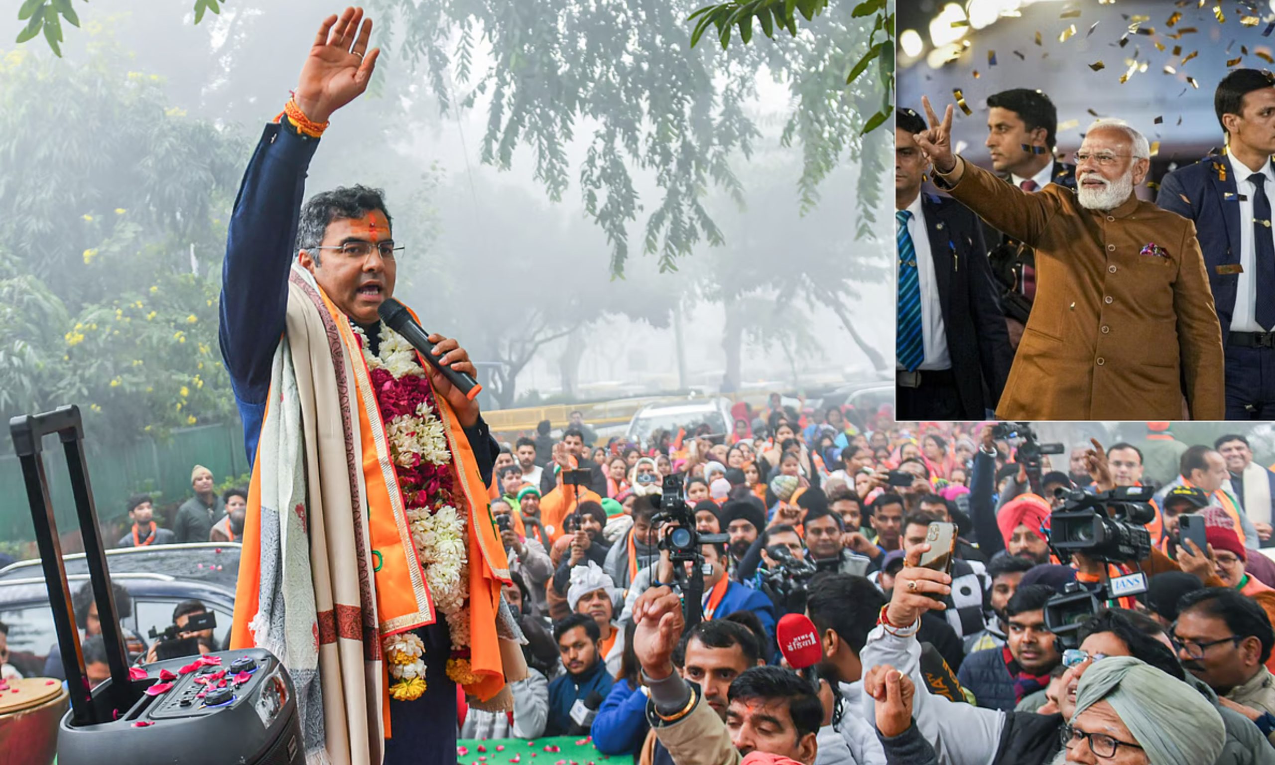 Delhi CM Swearing In : ఢిల్లీ ముఖ్యమంత్రి ప్రమాణస్వీకారం త్వరలోనే.. ప్రధాని మోదీదే ఆలస్యం