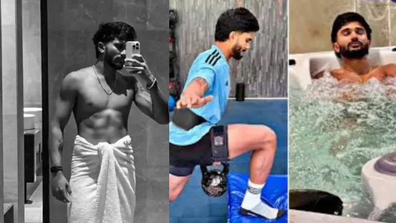 Nitish Kumar Reddy: సిక్స్ ప్యాక్ తో షేక్ చేస్తున్న నితీష్ కుమార్..హీరోలు కూడా పనికిరారు ! Nitish Kumar Reddy: సిక్స్ ప్యాక్ తో షేక్ చేస్తున్న నితీష్ కుమార్..హీరోలు కూడా పనికిరారు !