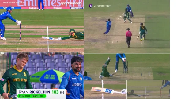 Rashid Khan Run-out: దరిద్రం అంటే ఇదే.. బ్యాట్ పెట్టినా ఔట్ అయ్యాడే ?