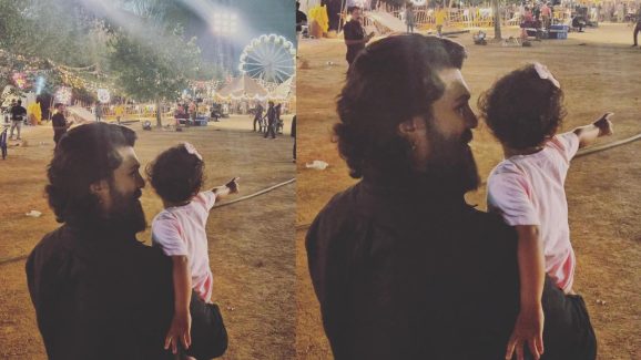 RC16: సెట్ లో లిటిల్ గెస్ట్.. తండ్రితో క్లింకార.. జాతర సీన్ లీక్