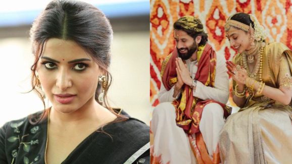 Samantha: నాగచైతన్య- శోభితా పెళ్లిపై తొలిసారి స్పందించిన సామ్..  అలా అనేసిందేంటి.. ? 