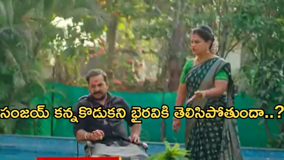 Satyabhama Today Episode : క్రిష్ ను దూరం పెట్టిన సత్య.. భైరవికి నిజం చెప్పిన మహాదేవయ్య..