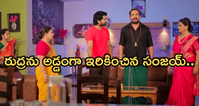 Satyabhama Today Episode : రుద్రను ఇరికించిన సంజయ్..సంధ్య షాకిచ్చిన సత్య..