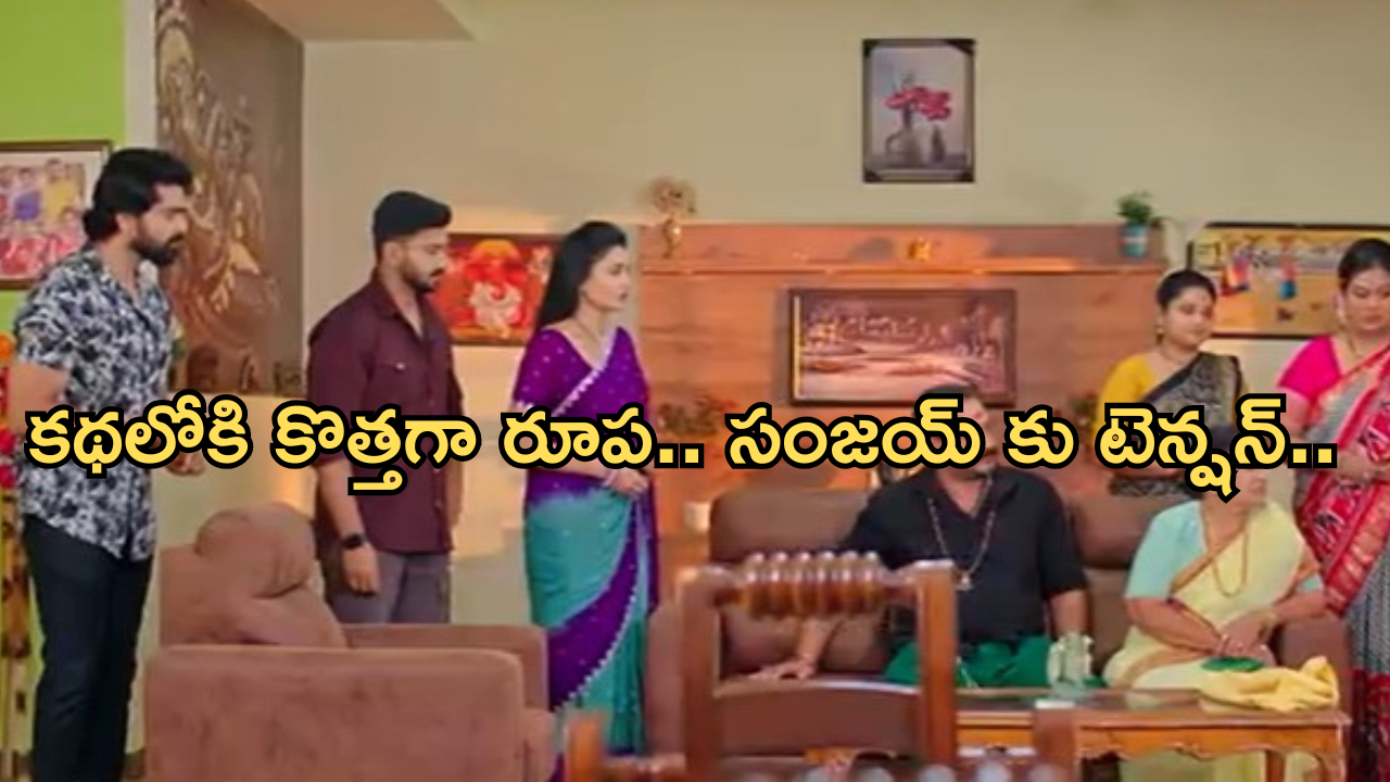 Satyabhama Today Episode : సంధ్య, సంజయ్ కు షాకిచ్చిన చక్రవర్తి.. మహాదేవయ్యకు సత్య వార్నింగ్..
