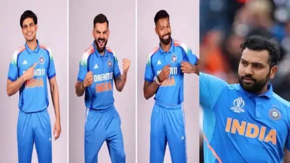 IND VS ENG ODI: కొత్త జెర్సీలో టీమిండియా… రోహిత్ శర్మకు ఘోర అవమానం!