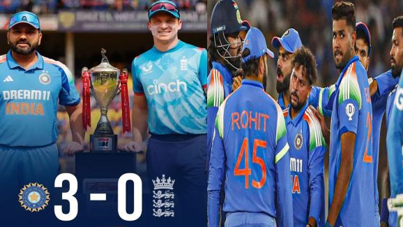Ind Vs Eng 3rd Odi: 3-0 తేడాతో ఇంగ్లండ్‌ ను క్లీన్‌ స్వీప్‌ చేసిన టీమిండియా