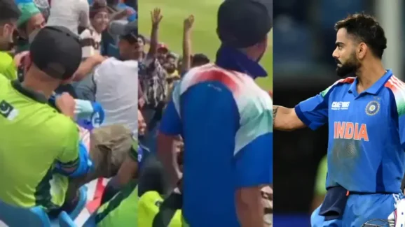 Pak Fan In India Jersey: పాక్ ఓడిపోతుందని..జెర్సీ మార్చేసిన ఫ్యాన్..వీడియో వైరల్ !