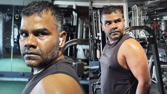 Balagam venu: ఏమన్నా విలన్ గా కూడా ఎంట్రీ ఇస్తున్నావా..  ఆ లుక్ ఏంటి.. ఆ కండలు ఏంటి ?