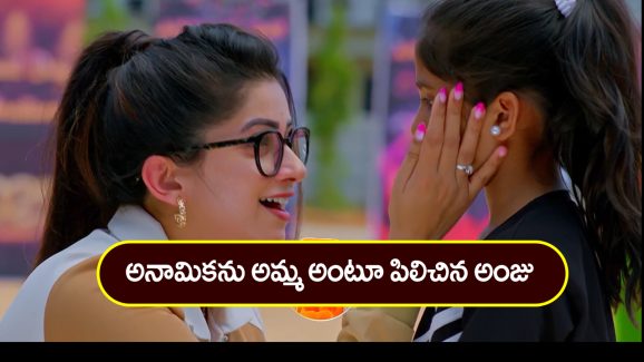 Nindu Noorella Saavasam Serial Today March 21st : ‘నిండు నూరేళ్ల సావాసం’ సీరియల్‌: అనామికను అమ్మా అన్న అంజు –  ఆశ్చర్యపోయిన మిస్సమ్మ