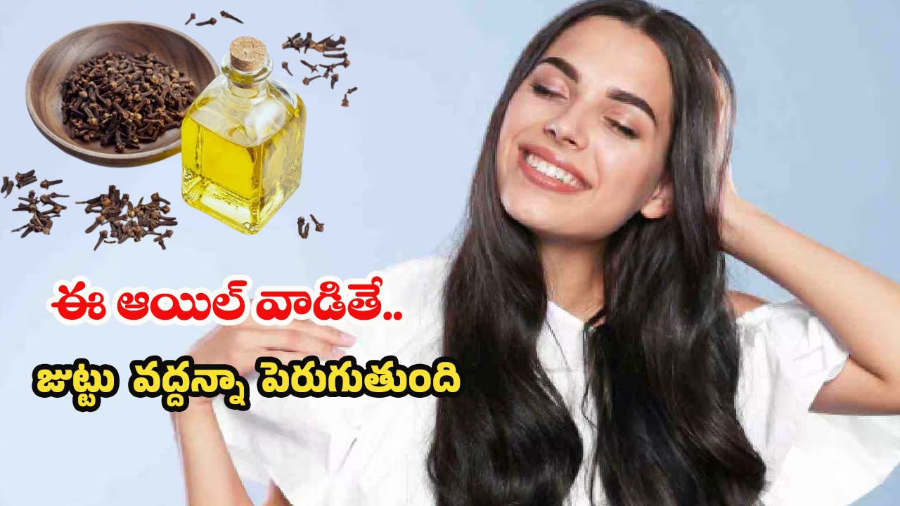 Clove Oil For Hair: ఈ ఆయిల్ వాడితే.. జుట్టు వద్దన్నా పెరుగుతుంది