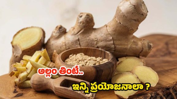 Ginger Benefits: అల్లం తింటే.. శరీరంలో జరిగే మ్యాజిక్ ఇదే !
