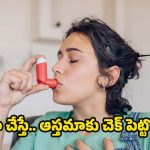 Asthma: ఇలా చేస్తే.. ఆస్తమా పూర్తిగా తగ్గిపోతుంది తెలుసా ?