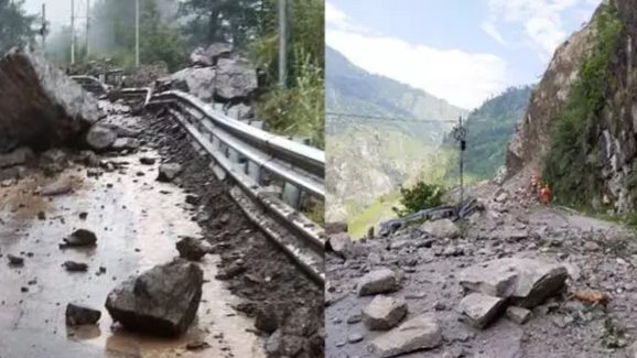 Landslides in Himachal Pradesh: హిమాచల్‌ప్రదేశ్‌లో మరోసారి ప్రకృతి ప్రకోపం..!