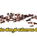 Cloves: భోజనం తర్వాత లవంగాలు తింటే.. ఎన్ని లాభాలో తెలుసా ?