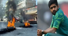 Attack on Babar Azam: పాక్‌ లో కలకలం... బాబర్‌ అజాం ఇంటిపై దాడి...?