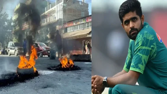 Attack on Babar Azam: పాక్‌ లో కలకలం… బాబర్‌ అజాం ఇంటిపై దాడి…?